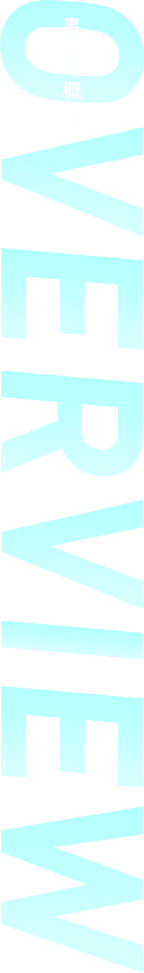 OVERVIEW 事業概要